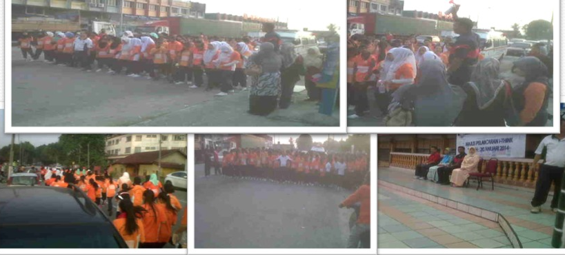 Perasmian larian marathon SMK Sultan Abdul Samad
